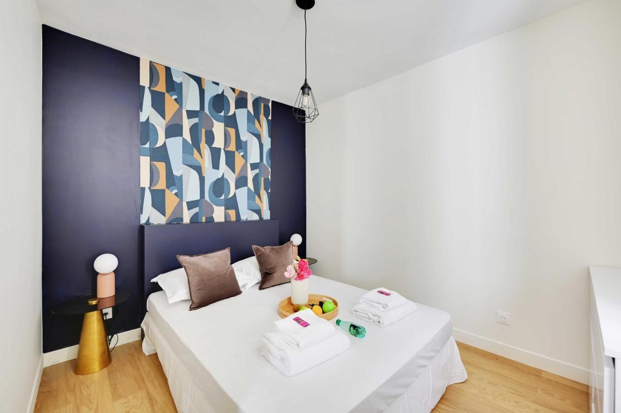 Ferienwohnung Charming Appart 2P1Br Le Marais Paris Exterior foto