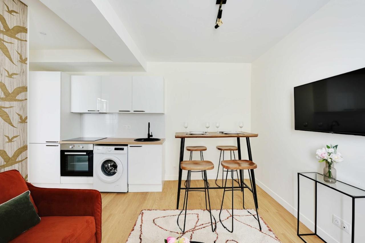 Ferienwohnung Charming Appart 2P1Br Le Marais Paris Exterior foto