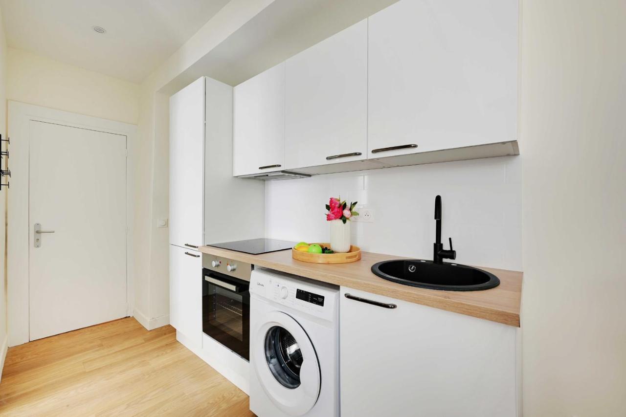 Ferienwohnung Charming Appart 2P1Br Le Marais Paris Exterior foto